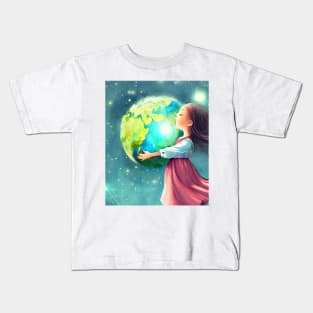 save the earth Kids T-Shirt